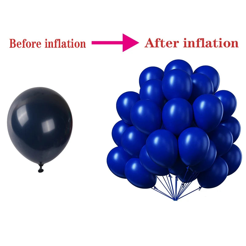 10/20/30pc 10/12inch Pearl Latex Balloon White Pink Blue Helium Ball Wedding Adult Birthday Party Decoration Baby Shower Globos