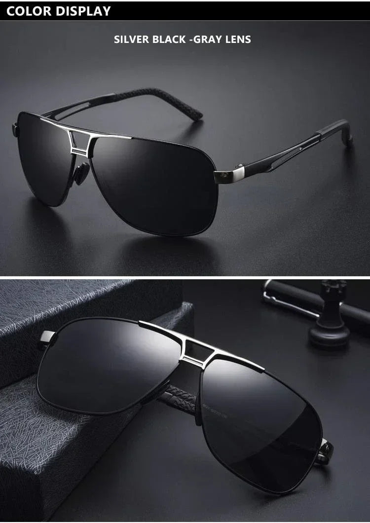 Photochromic Polarized Sunglasses for Men Fashion Sun Glasses Men Women Luxury Driving Classic Cycling Sunglasses 2024