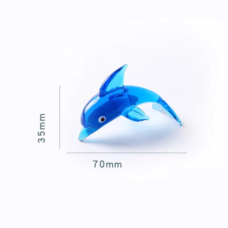 1 Piece Romantic Crystal Glass Creative Cute Little Dolphin Birthday Wedding Present Hot Sale