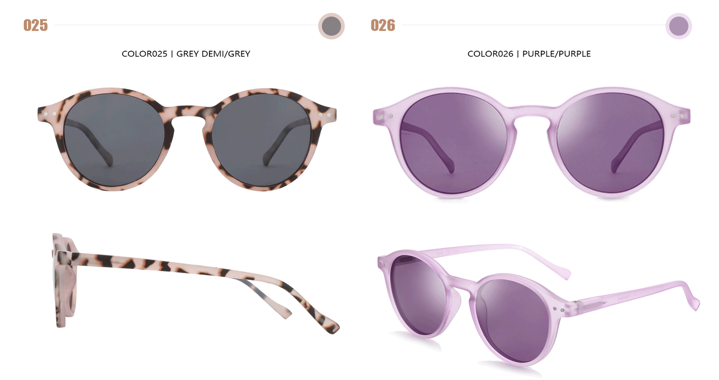 ZENOTTIC (S Size) Retro Circular Polarized Sunglasses 2024 Men Women Vintage Small Round Sun Glasses UV400 Goggles Shades