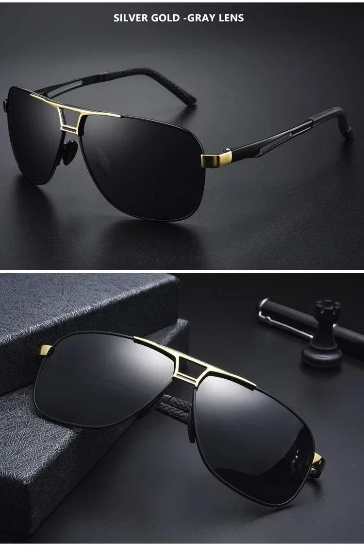 Photochromic Polarized Sunglasses for Men Fashion Sun Glasses Men Women Luxury Driving Classic Cycling Sunglasses 2024