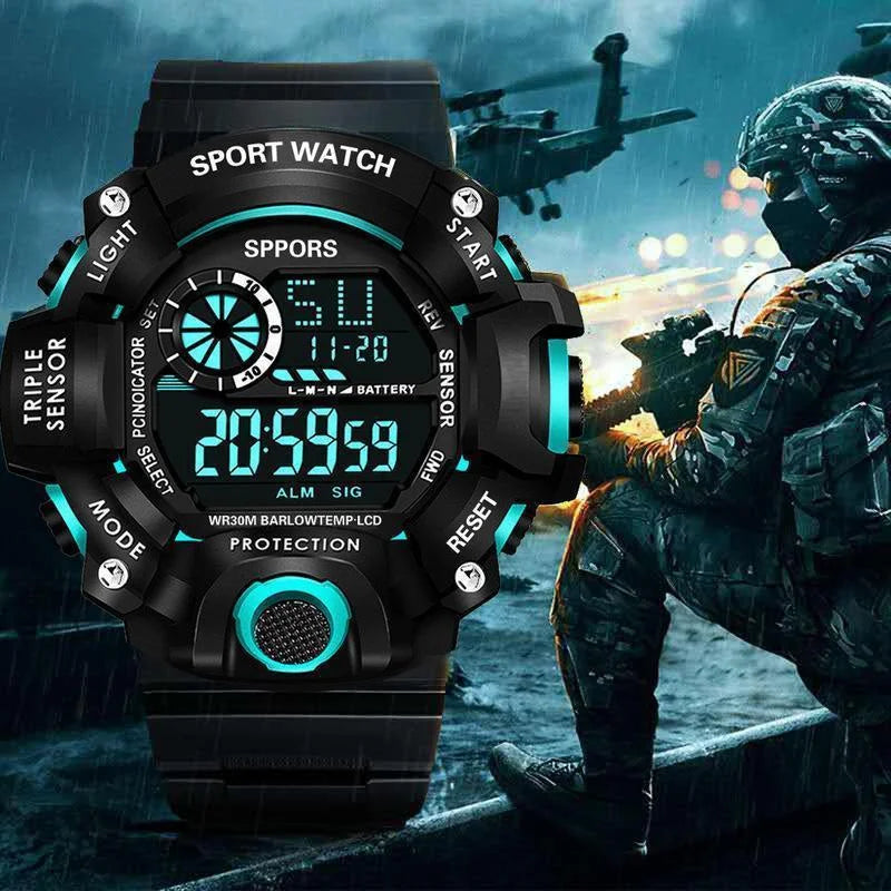 Kegllect Top Selling Product Watch  Men Sports Multifunction Life Digital Watch Casual Watches Best Watch for Gym
