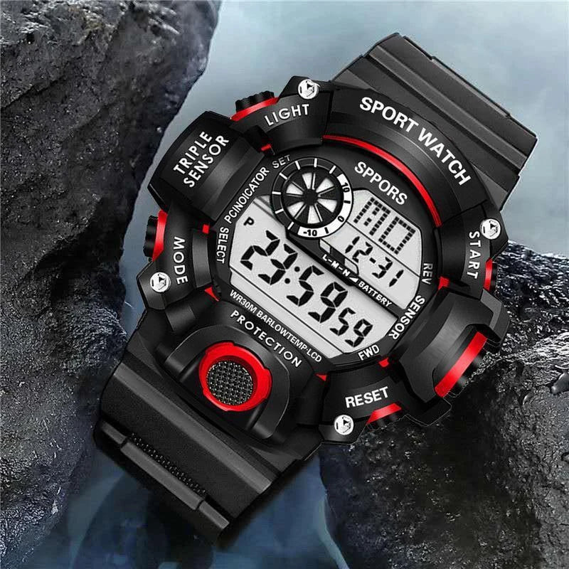 Kegllect Top Selling Product Watch  Men Sports Multifunction Life Digital Watch Casual Watches Best Watch for Gym