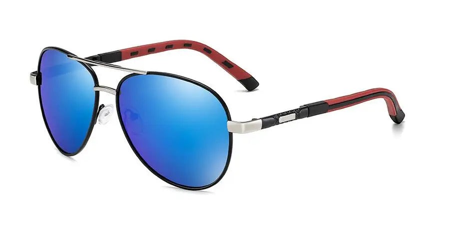 Brand Designer Men Aluminum Sunglasses Polarized Mirror Male Classic Sun Glasses Women For Men Oculos de sol Bans UV400