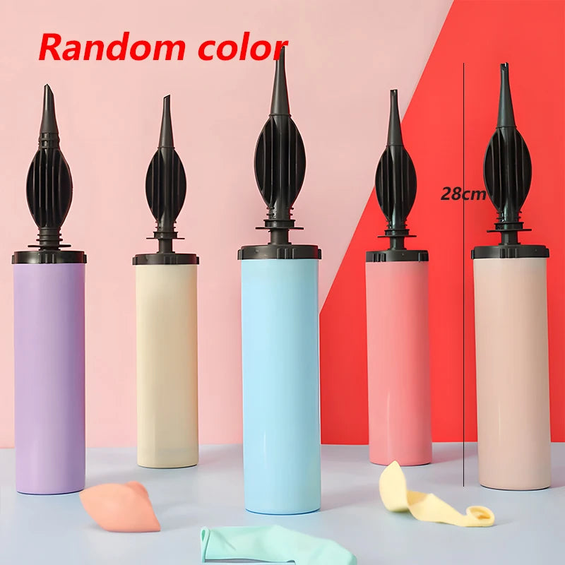 Balloon Pump Balloon Accessories Balloon inflator hand push Air Pump Footstep Pump Wedding Birthday Party Carnival Decor Tools
