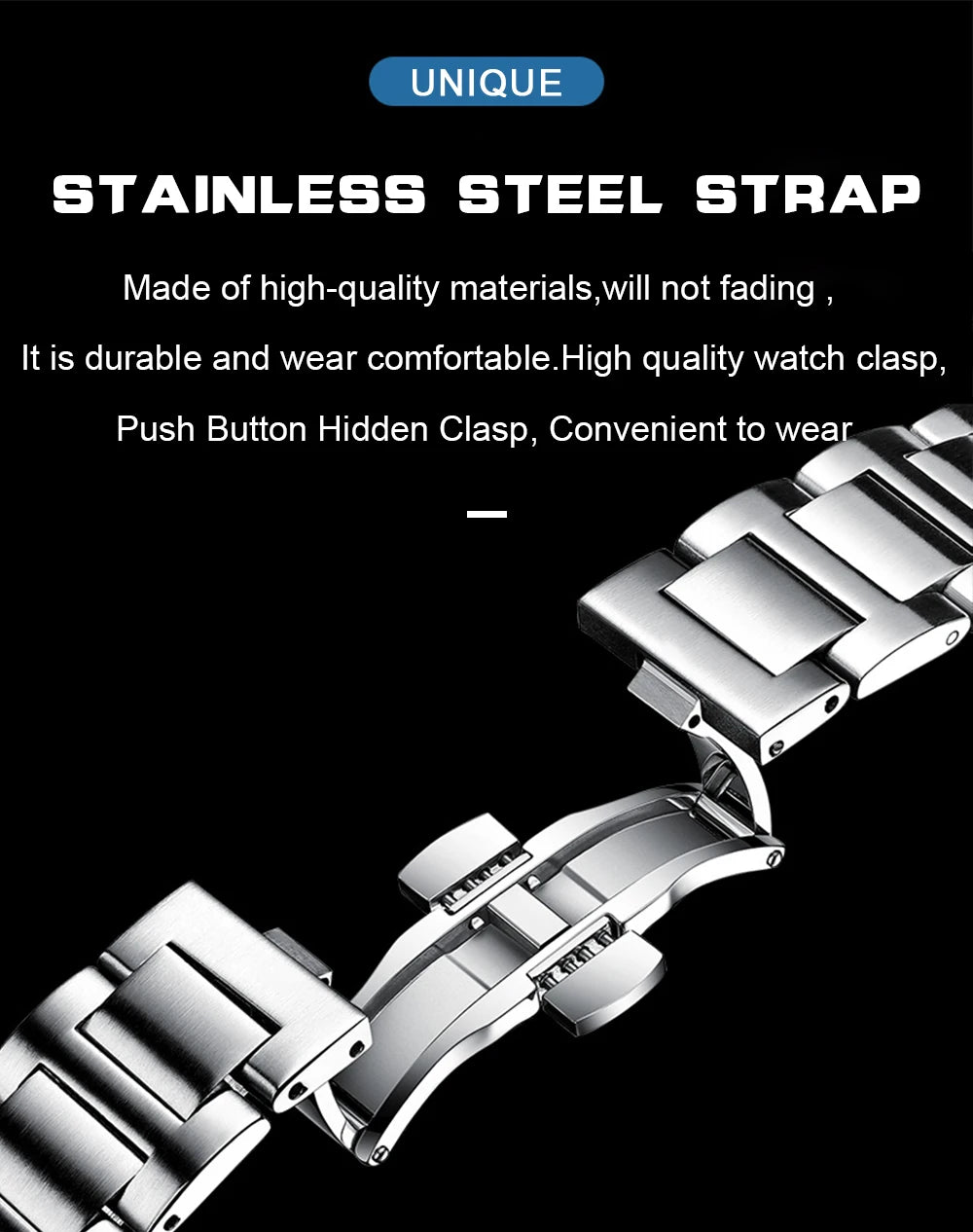 2023 New POEDAGAR Luxury Watch Business Waterproof Male Luminous  Stylish Stainless Steel Square Quartz Men Watch Premium Quality