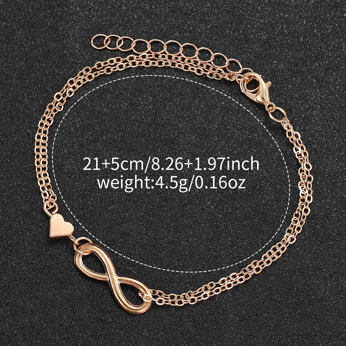 2pcs/set Women White Leather Strap Simple Quartz Watch Love Heart Bracelet Versatile  Elegant Design For Occasions