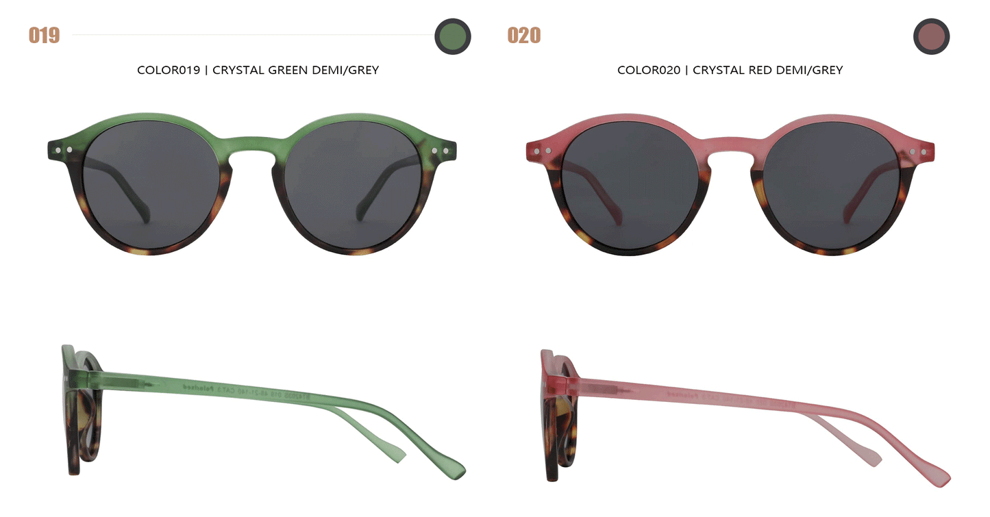 ZENOTTIC (S Size) Retro Circular Polarized Sunglasses 2024 Men Women Vintage Small Round Sun Glasses UV400 Goggles Shades