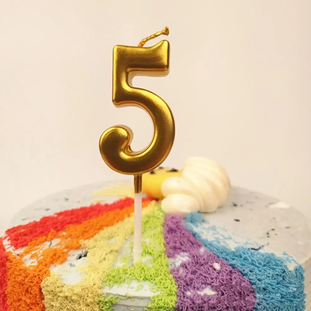 1 2 3 4 5 6 7 8 9 0 Number Birthday Candles Glitter Kids Birthday Candles Cake Topper Wedding Decoration Cake Decorating Candles