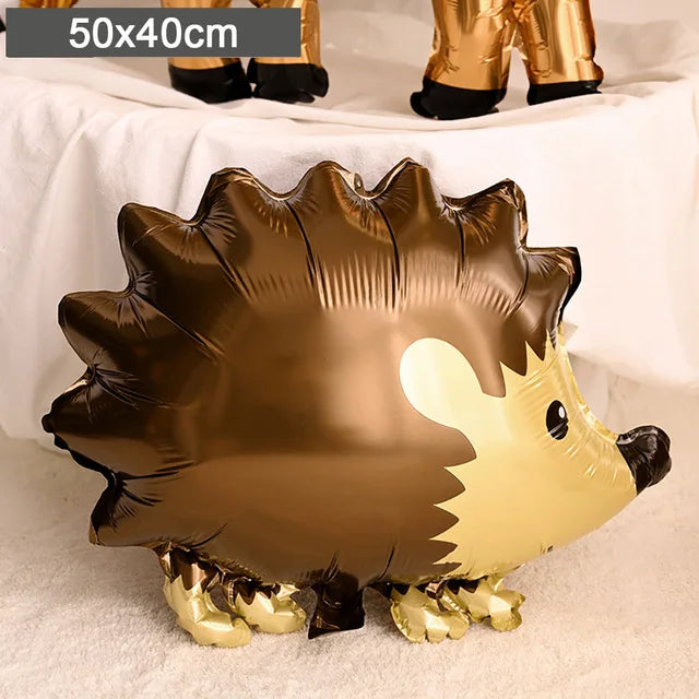 Animal Theme Foil Balloons Deer Rabbit Owl Squirrel Safari Party Decor Adult Kids Birthday Party Decoration Ballons Supplies