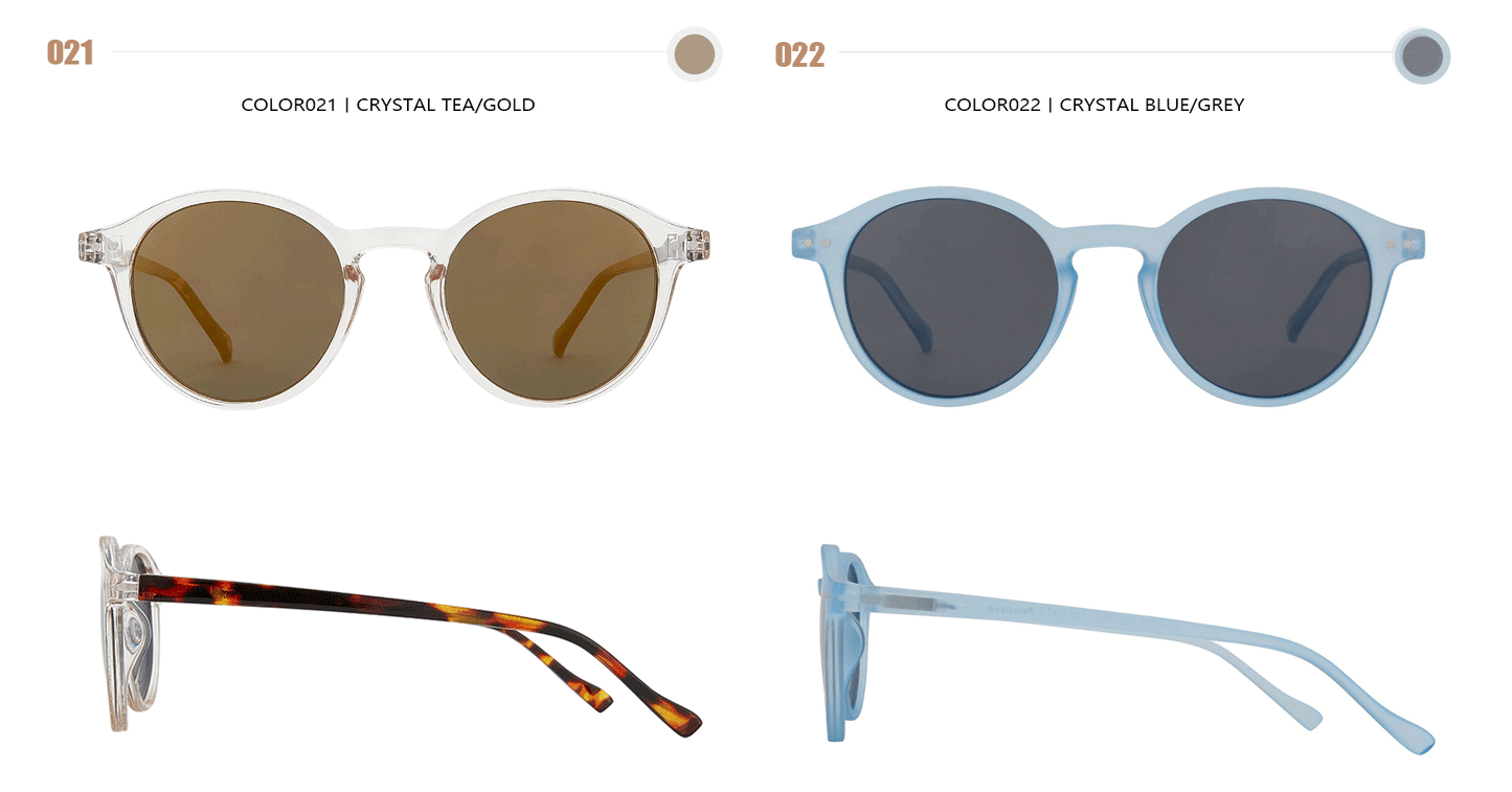ZENOTTIC (S Size) Retro Circular Polarized Sunglasses 2024 Men Women Vintage Small Round Sun Glasses UV400 Goggles Shades
