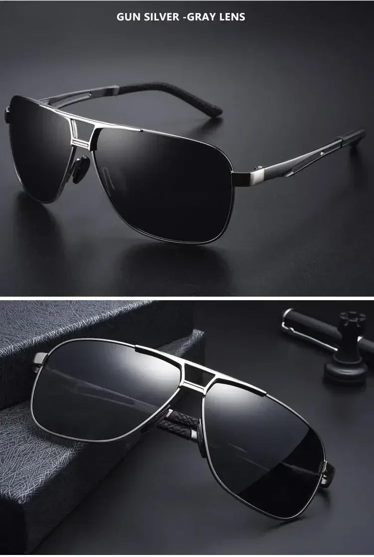 Photochromic Polarized Sunglasses for Men Fashion Sun Glasses Men Women Luxury Driving Classic Cycling Sunglasses 2024