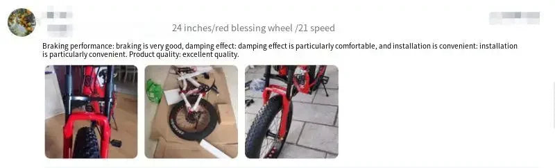 Snow Bike 24/26 Inch 21/24/27/30 Speed Spoke Wheel Mountain Bicycle 4.0 Fat Tires Hanging Type Disc Brake Beach Off Road